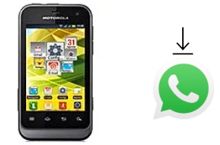 How to install WhatsApp in a Motorola Defy Mini XT321