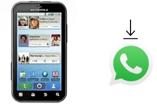 How to install WhatsApp in a Motorola DEFY