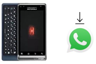 How to install WhatsApp in a Motorola DROID 2