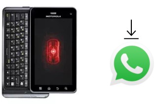 How to install WhatsApp in a Motorola DROID 3