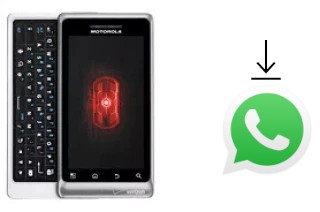 How to install WhatsApp in a Motorola DROID 2 Global