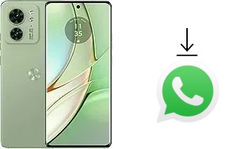 How to install WhatsApp in a Motorola Edge 40