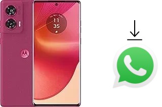 How to install WhatsApp in a Motorola Edge 50 Fusion