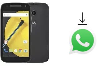 How to install WhatsApp in a Motorola Moto E (2nd gen)