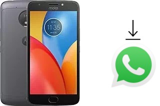 How to install WhatsApp in a Motorola Moto E4 Plus (USA)