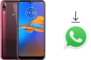 How to install WhatsApp in a Motorola Moto E6 Plus (2019)