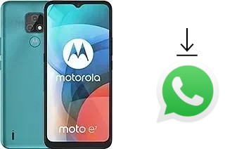 How to install WhatsApp in a Motorola Moto E7