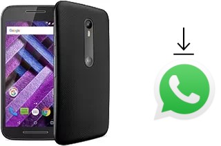 How to install WhatsApp in a Motorola Moto G Turbo Edition