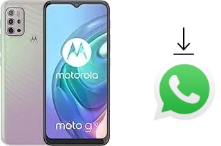 How to install WhatsApp in a Motorola Moto G10