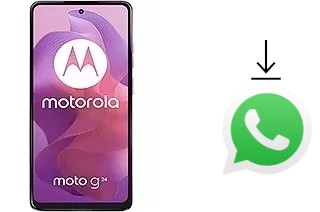 How to install WhatsApp in a Motorola Moto G24