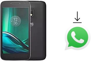 How to install WhatsApp in a Motorola Moto G4 Play