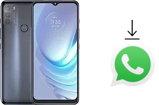 How to install WhatsApp in a Motorola Moto G50