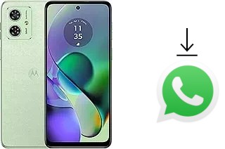 How to install WhatsApp in a Motorola Moto G54 (China)