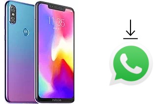 How to install WhatsApp in a Motorola P30