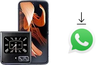 How to install WhatsApp in a Motorola Moto Razr 2022