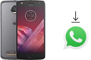 How to install WhatsApp in a Motorola Moto Z2 Play