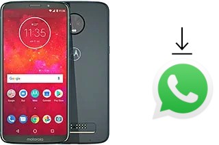 How to install WhatsApp in a Motorola Moto Z3