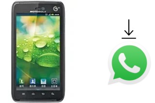 How to install WhatsApp in a Motorola MT917