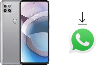 How to install WhatsApp in a Motorola One 5G Ace