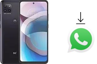 How to install WhatsApp in a Motorola one 5G UW ace