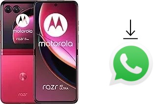 How to install WhatsApp in a Motorola Razr 40 Ultra