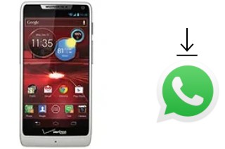 How to install WhatsApp in a Motorola DROID RAZR M