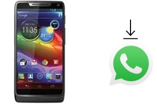 How to install WhatsApp in a Motorola RAZR M XT905