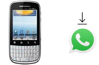 How to install WhatsApp in a Motorola SPICE Key XT317