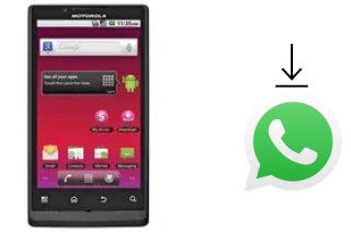 How to install WhatsApp in a Motorola Triumph