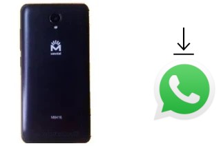 How to install WhatsApp in a Movitel M8416