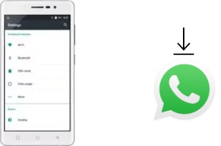 How to install WhatsApp in a MPIE MG16