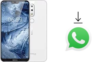 How to install WhatsApp in a Nokia 6.1 Plus (Nokia X6)