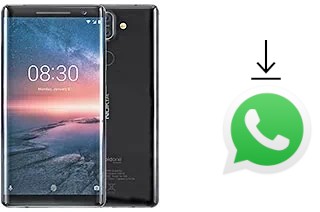 How to install WhatsApp in a Nokia 8 Sirocco