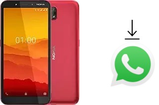 How to install WhatsApp in a Nokia C1