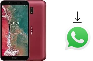 How to install WhatsApp in a Nokia C1 Plus