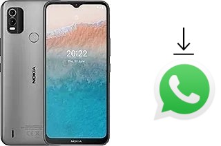 How to install WhatsApp in a Nokia C21 Plus