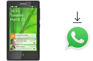 How to install WhatsApp in a Nokia X+