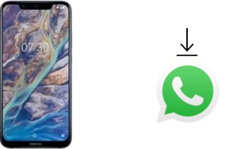 How to install WhatsApp in a Nokia X7