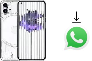 How to install WhatsApp in a Nothing Phone (1)