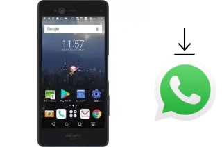 How to install WhatsApp in a NTT F-01K