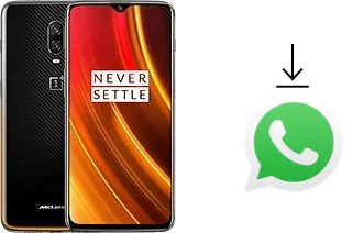 How to install WhatsApp in an OnePlus 6T McLaren