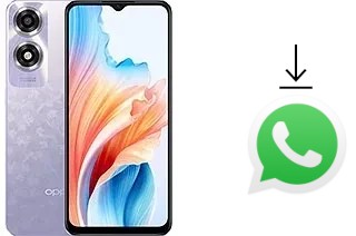 How to install WhatsApp in an Oppo A2x