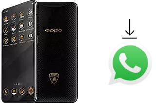 How to install WhatsApp in an Oppo Find X Lamborghini