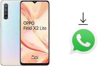 How to install WhatsApp in an Oppo Find X2 Lite