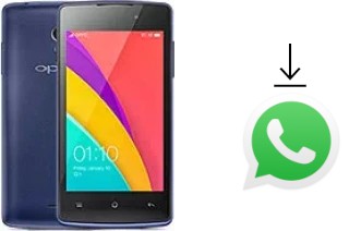 How to install WhatsApp in an Oppo Joy Plus