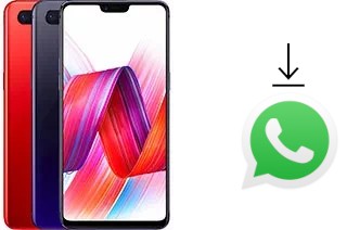 How to install WhatsApp in an Oppo R15