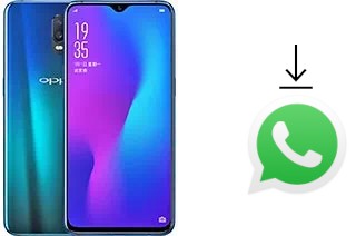 How to install WhatsApp in an Oppo R17