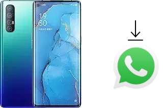 How to install WhatsApp in an Oppo Reno3 Pro