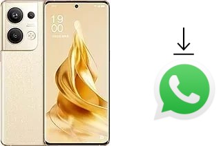 How to install WhatsApp in an Oppo Reno9 Pro+