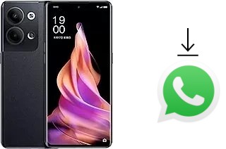 How to install WhatsApp in an Oppo Reno9